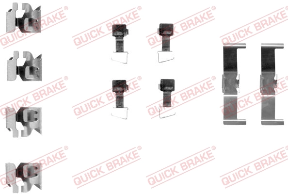 Accessory Kit, disc brake pad